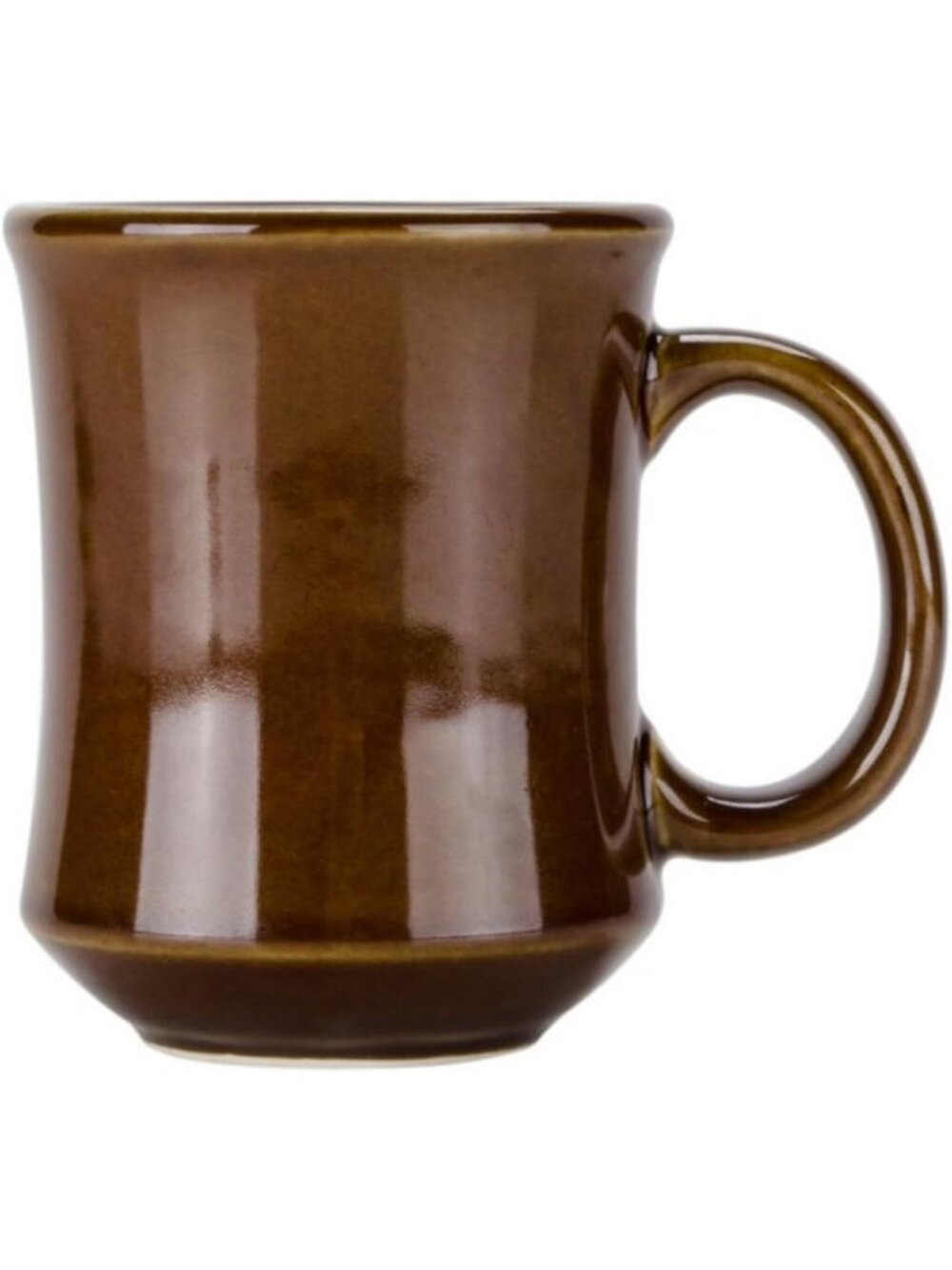 Ceramic Princess Mugs Set of 36 - 8 oz Footed Coffee Tea Latte Cups, Carmel